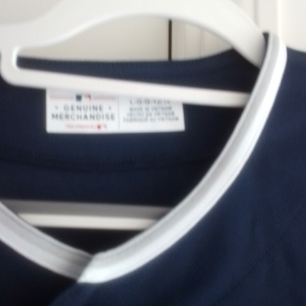 NWT Genuine Merchandise Blue and White Yankees Jersey #99 Judge - Picture 2 of 7